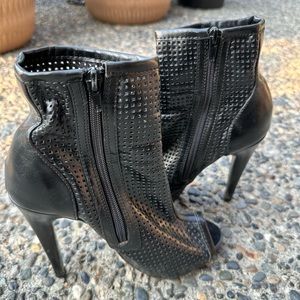 Gossip peep toe booties size 7/ 37